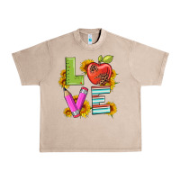 French Oak love with pen and  serape leopard Urban Heavy Tee - Artiststas
