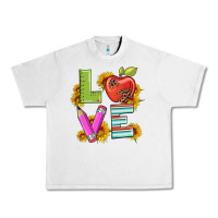 Lunar Rock love with pen and  serape leopard Urban Heavy Tee - Artiststas