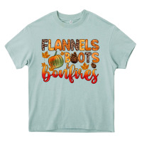 Arona flannels boots and bonfires Heavy Core Tee - Zillion Design Studio