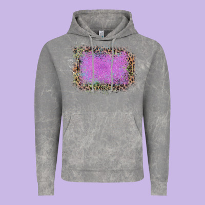 Old Leopard Purple Glitter Frame Vintage Hoodie Designed By Bettercallsaul