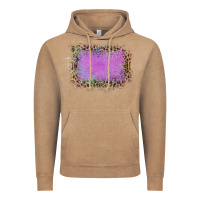 Vintage Coffee Old Leopard Purple Glitter Frame Vintage Hoodie - Bettercallsaul