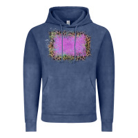 Vintage Denim Old Leopard Purple Glitter Frame Vintage Hoodie - Bettercallsaul