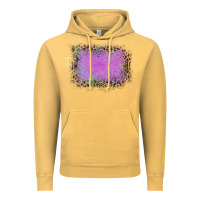 Vintage Mustard Old Leopard Purple Glitter Frame Vintage Hoodie - Bettercallsaul