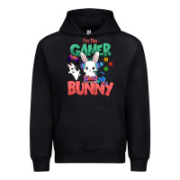 Black I'm the game Bunny Easter day Urban Hoodie - HowdyJamesFarm