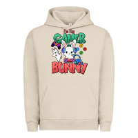 Pigment French Oak I'm the game Bunny Easter day Urban Hoodie - HowdyJamesFarm