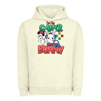 Pigment Pistachio I'm the game Bunny Easter day Urban Hoodie - HowdyJamesFarm