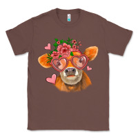 Chestnut valentines day orange cow Classic Tee - Jasminsmagicworld