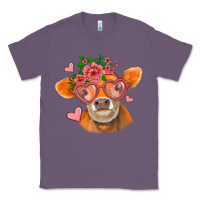Lavender valentines day orange cow Classic Tee - Jasminsmagicworld