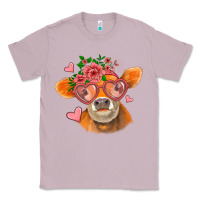 Lilac valentines day orange cow Classic Tee - Jasminsmagicworld