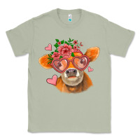 Matcha valentines day orange cow Classic Tee - Jasminsmagicworld
