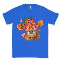 True Royal valentines day orange cow Classic Tee - Jasminsmagicworld