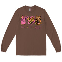 Chestnut Peace Love German Shepherd Long Sleeve Tee - Jasminsmagicworld