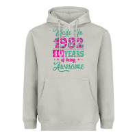 Moon Dust made in 1982, 40 years of being awesome Heavyweight Hoodie - Jasminsmagicworld