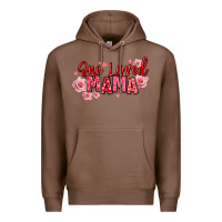 Chestnut one loved mama valentine's day Premium Hoodie - texasbilliewilder