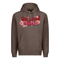 Coffee one loved mama valentine's day Premium Hoodie - texasbilliewilder