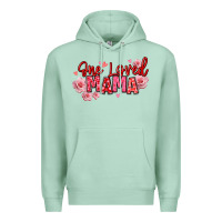 Seafoam one loved mama valentine's day Premium Hoodie - texasbilliewilder