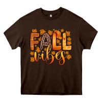 Chocolate Brown fall vibes Heavy Core Tee - Zillion Design Studio