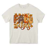 Cream fall vibes Heavy Core Tee - Zillion Design Studio