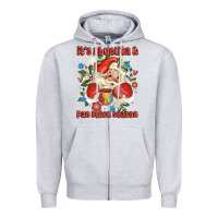 Its Abuelita And Pan Dulce Season Mexican Santa Zipper Hoodie | Teevron