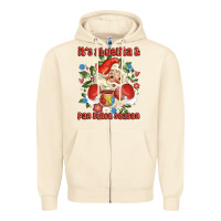 Sandshell its abuelita and pan dulce season mexican santa Zipper Hoodie - MaliasSmallBusiness