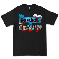 Black baseball granny with leopard Premium Tee - Zillion Design Studio