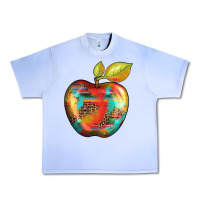 Grape Ice leopard turquoise glitter serape Urban Heavy Tee - Artiststas