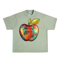 Oil Green leopard turquoise glitter serape Urban Heavy Tee - Artiststas