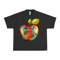 Pigment Black leopard turquoise glitter serape Urban Heavy Tee - Artiststas