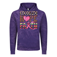 Cloud Purple strength hope faith Vintage Hoodie - JahusDesignShop