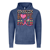 Vintage Denim strength hope faith Vintage Hoodie - JahusDesignShop