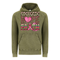 Vintage Olive strength hope faith Vintage Hoodie - JahusDesignShop