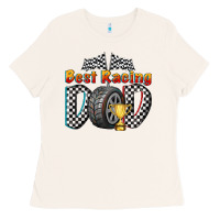 Bone best racing dad Ladies Tee - texasbilliewilder
