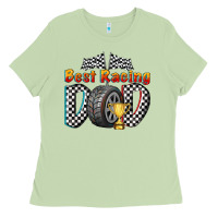 Matcha best racing dad Ladies Tee - texasbilliewilder