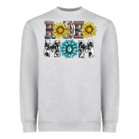 Heather Grey rodeo mom Heavyweight Sweatshirt - AdoDesignShop