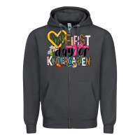Smoke my first day of kindergarten Zipper Hoodie - NancyCooperArtShop