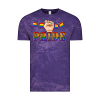 Cloud Purple pride lgbtq Vintage Tee - Artiststas