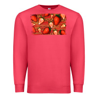 Cardinal Strawberry Background Premium Sweatshirt - Bettercallsaul