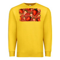 Lemon Strawberry Background Premium Sweatshirt - Bettercallsaul