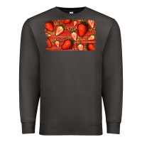 Smoke Strawberry Background Premium Sweatshirt - Bettercallsaul