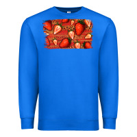 True Royal Strawberry Background Premium Sweatshirt - Bettercallsaul