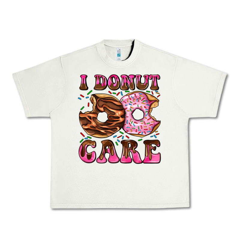 I Donut Care Urban Heavy Tee by AdoDesignShop | Teevron