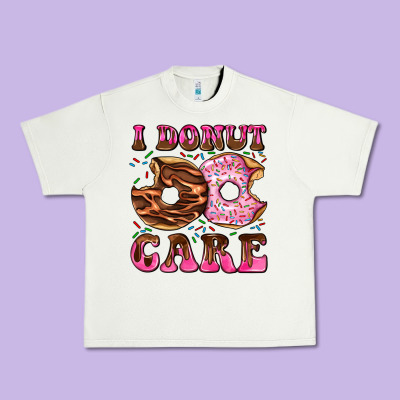I Donut Care Urban Heavy Tee Designed By Adodesignshop