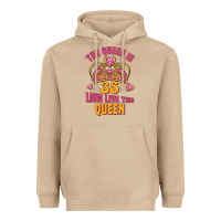 Mushroom the queen is 35 long live the queen Heavyweight Hoodie - Jasminsmagicworld