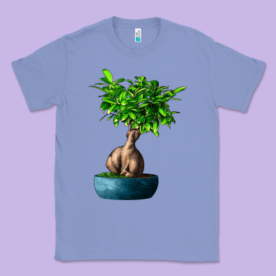 Ficus Ginsenge Classic Tee Designed By Lillyallendesigns