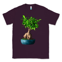 Plum Ficus Ginsenge Classic Tee - LillyAllenDesigns