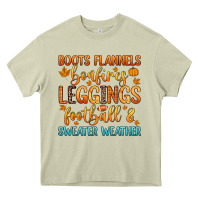 Mossy boots flannels bonfires leggins football Heavy Core Tee - Zillion Design Studio