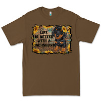 Cacao life is better with a dachshund Premium Tee - RanaPortraitStore