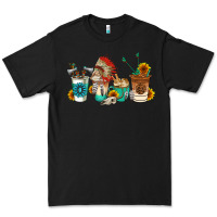 Black indian coffee cups Premium Tee - AdoDesignShop