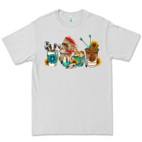 Dove Grey indian coffee cups Premium Tee - AdoDesignShop