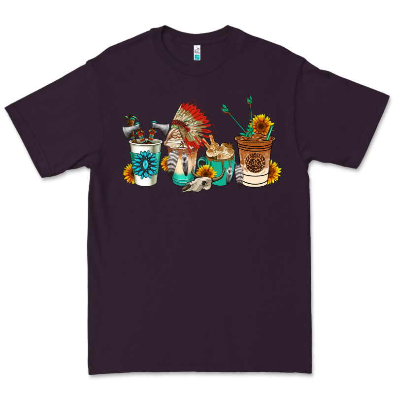 Indian Coffee Cups Premium Tee by AdoDesignShop | Teevron